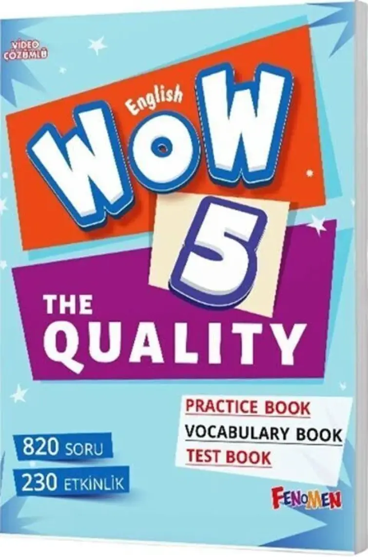 Gama Yayınları 5. Sınıf Wow English The Quality Yeni 2022