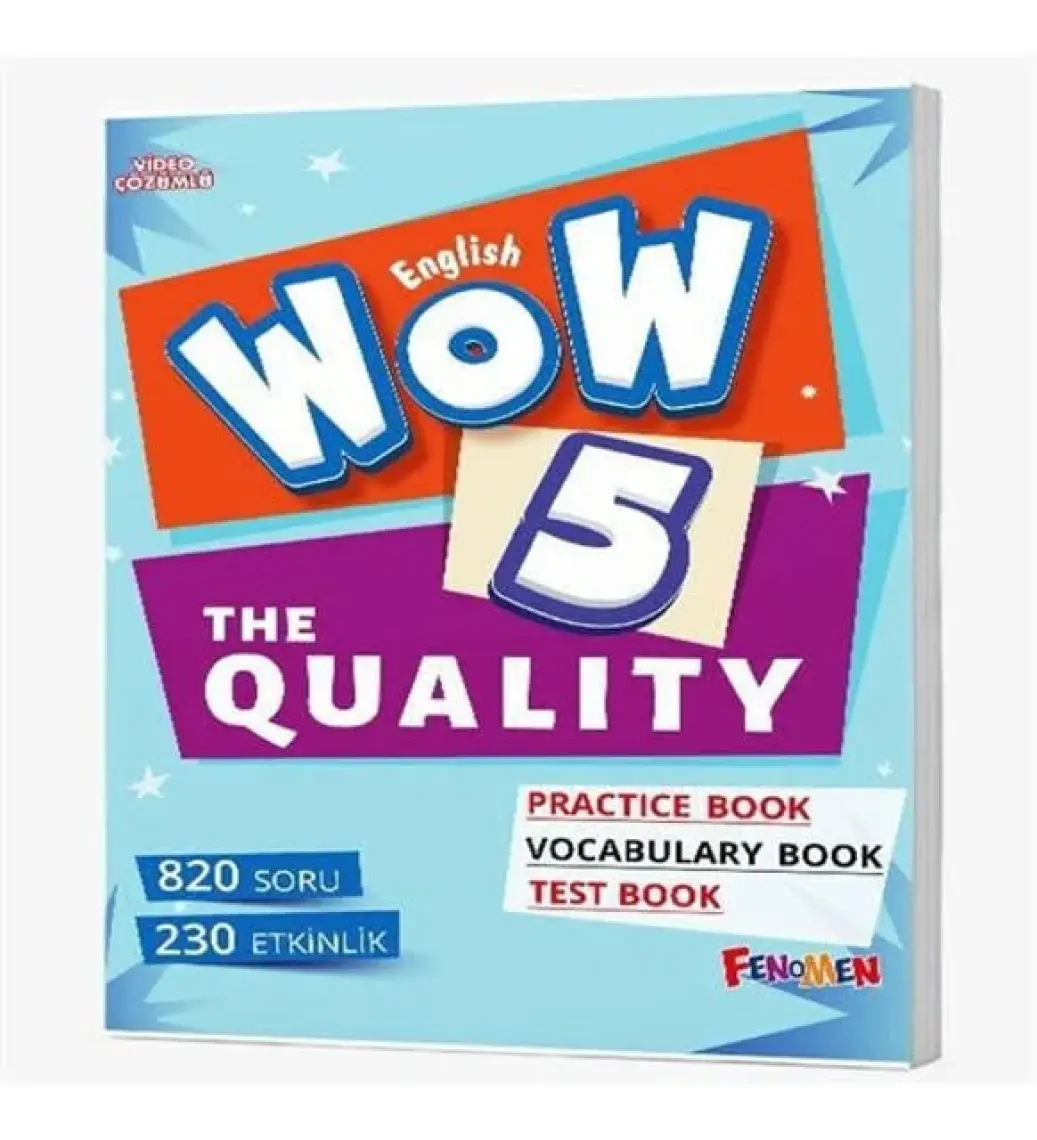 Gama Yayınları 5. Sınıf Wow English The Quality Yeni 2022