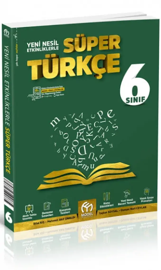 Model Eğitim Yayıncılık 6. Sınıf Süper Türkçe Soru Bankası