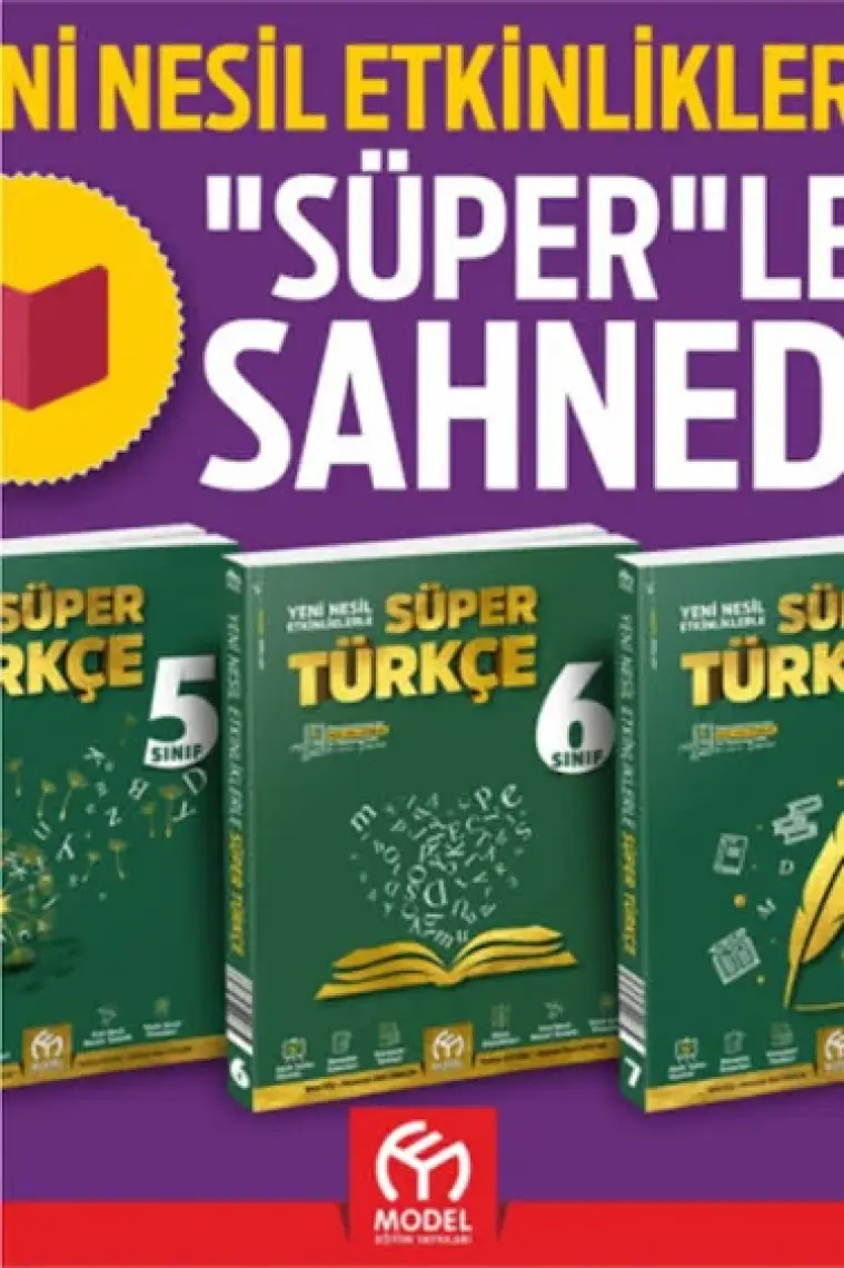 Model Eğitim Yayıncılık 6. Sınıf Süper Türkçe Soru Bankası