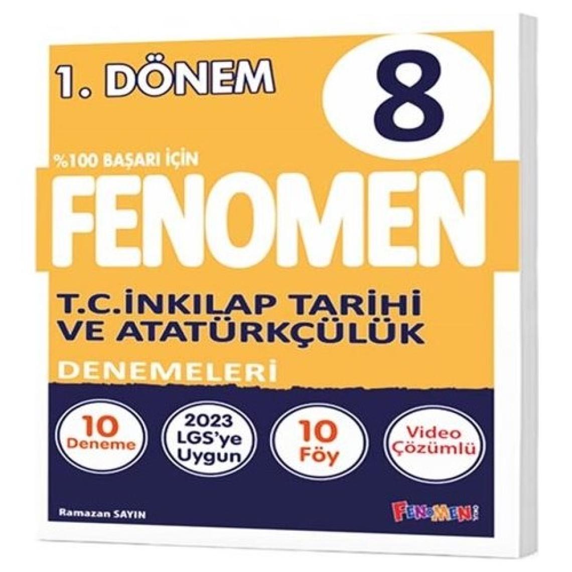 Fenomen Okul 2024 8. Sınıf Lgs 1. Dönem İnkılap Tarihi 10 Deneme