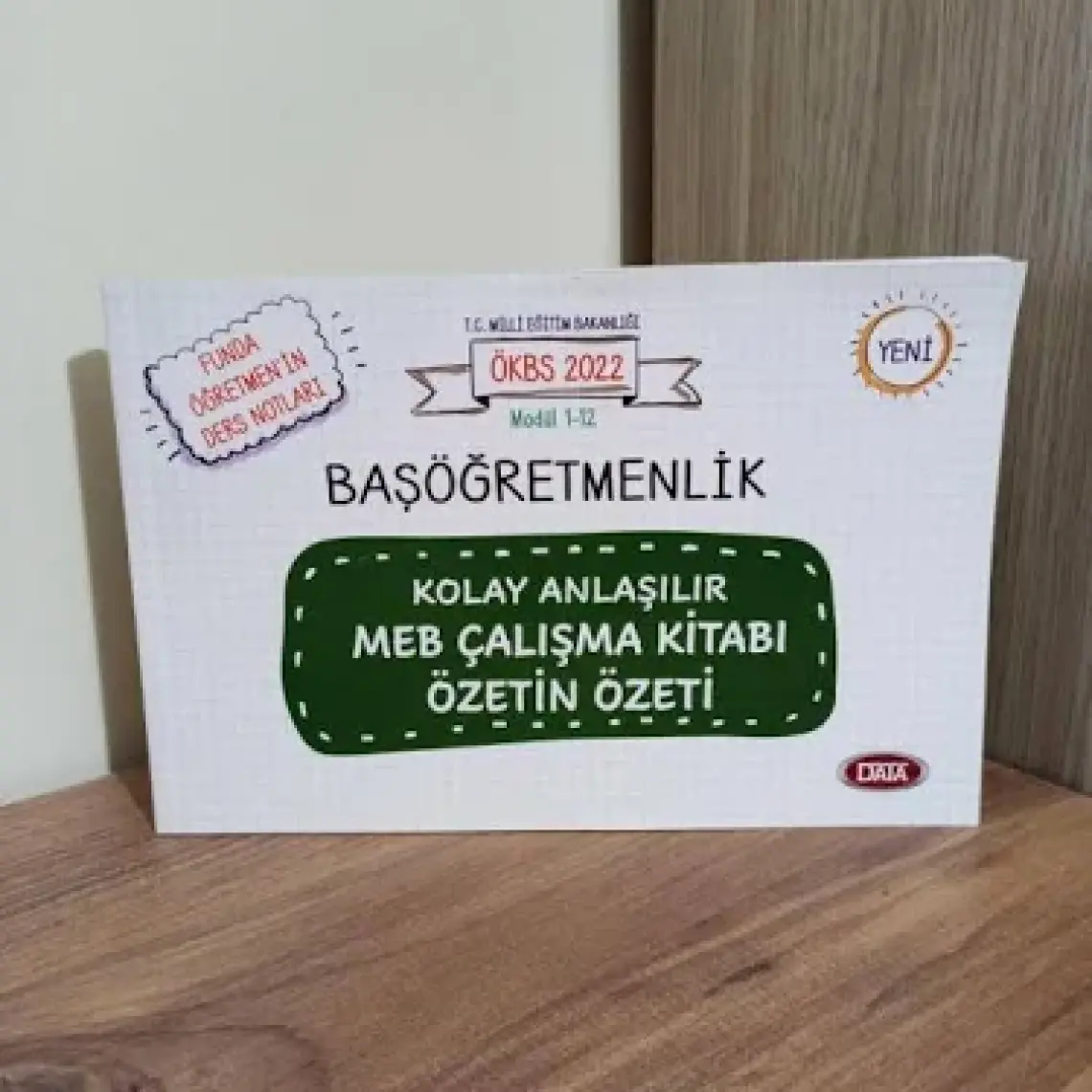 Data Yayınları 2022 MEB Ökbs Başöğretmenlik Kolay Anlaşılır MEB Çalışma Kitabı Özetin Özeti