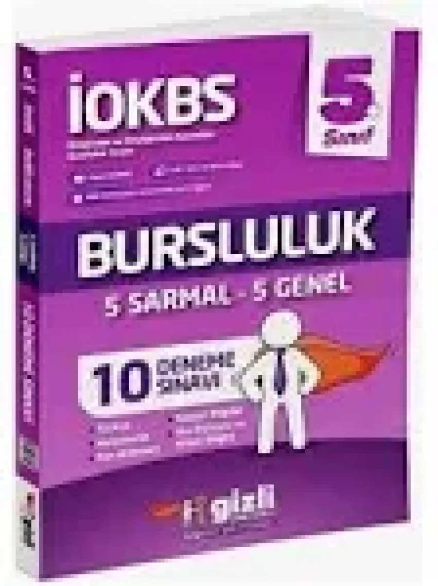 Gizli Yayınları 5. Sınıf İOKBS Bursluluk 10 Deneme Sınavı