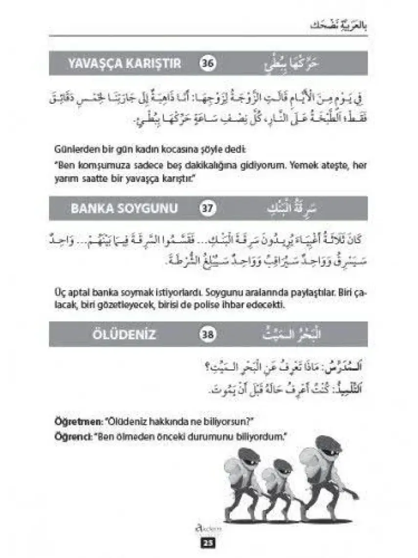 Akdem Yayınları Fıkralarla Arapça
