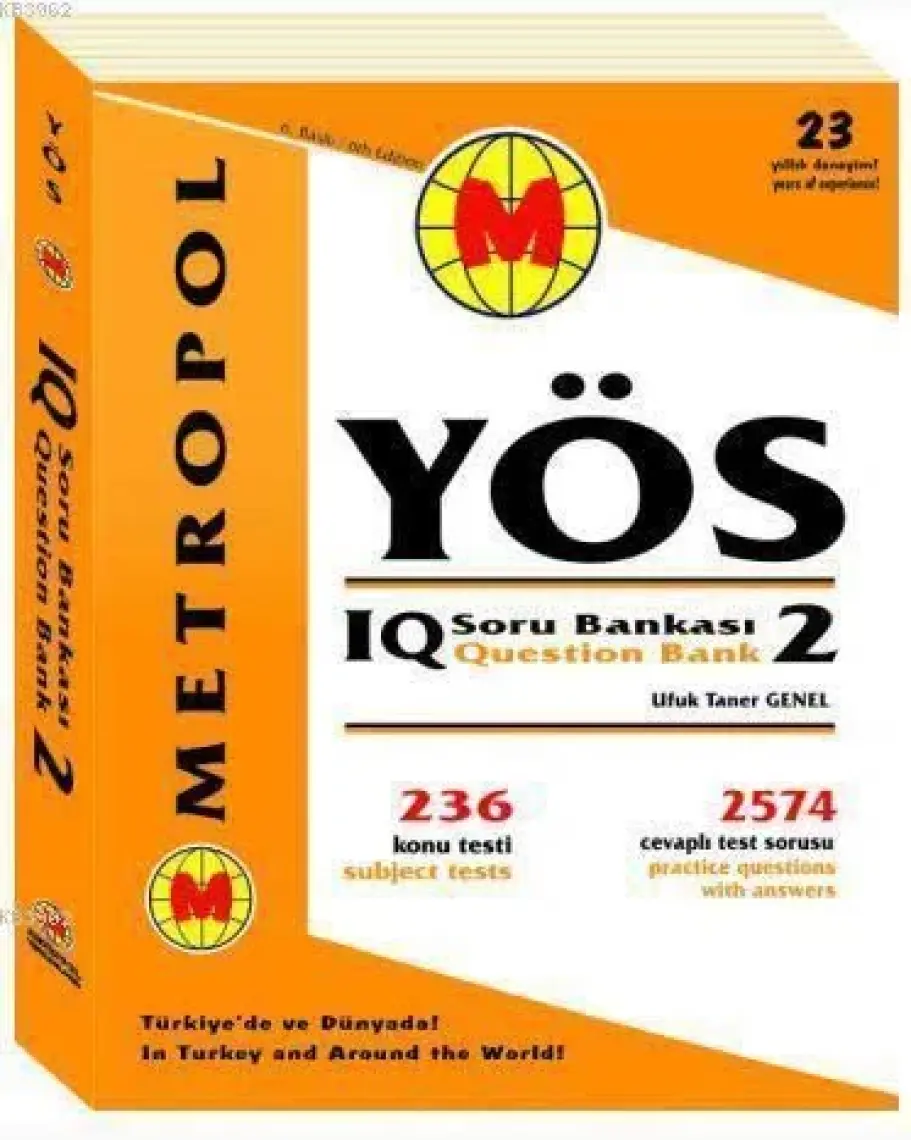 Metropol YÖS IQ Soru Bankası 2