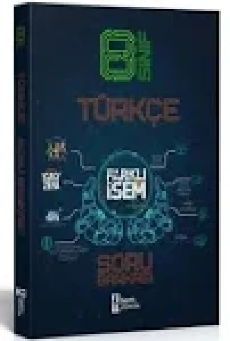 İSEM Yayıncılık 8. Sınıf LGS Farklı Türkçe Soru Bankası - LGS 2023 Kitapları