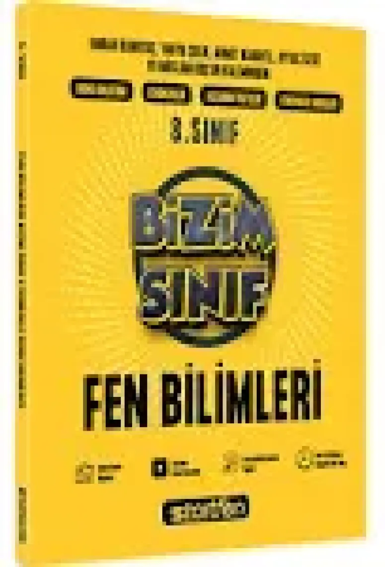 Startfen Yayınları 8. Sınıf Bizim Sınıf Fen Bilimleri Defteri