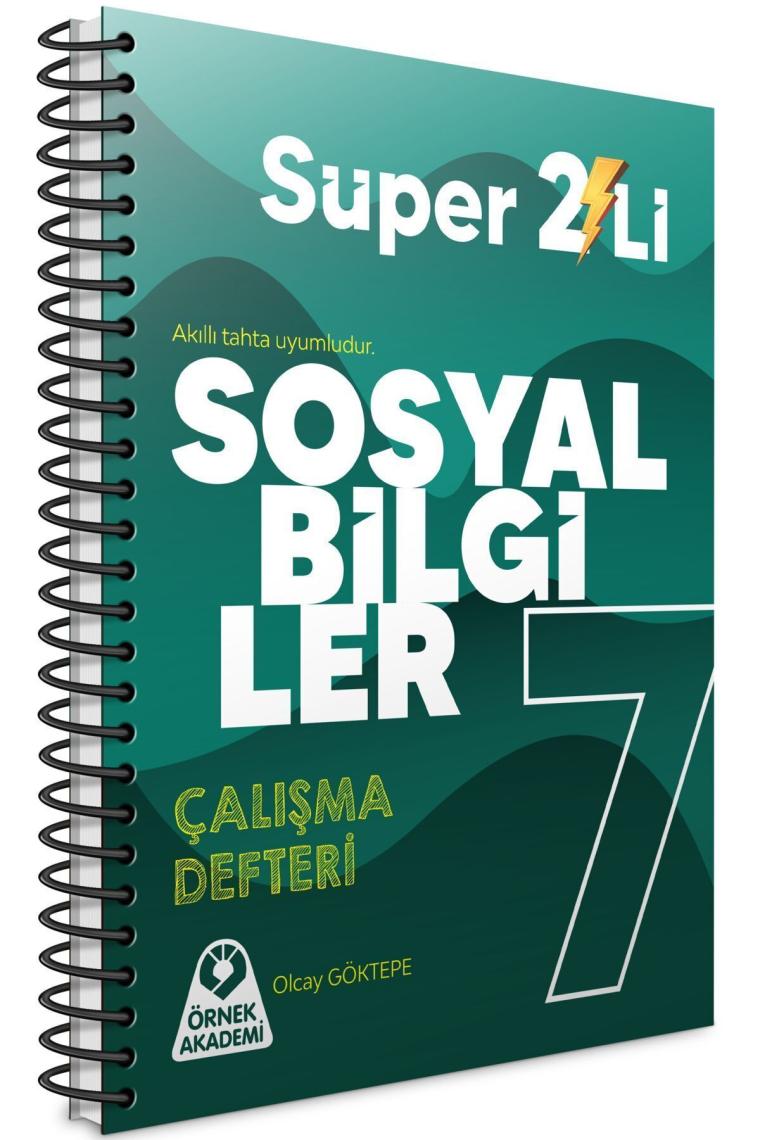 Örnek Akademi Yayınları 7. Sınıf Süper 2'li Sosyal Bilgiler Seti