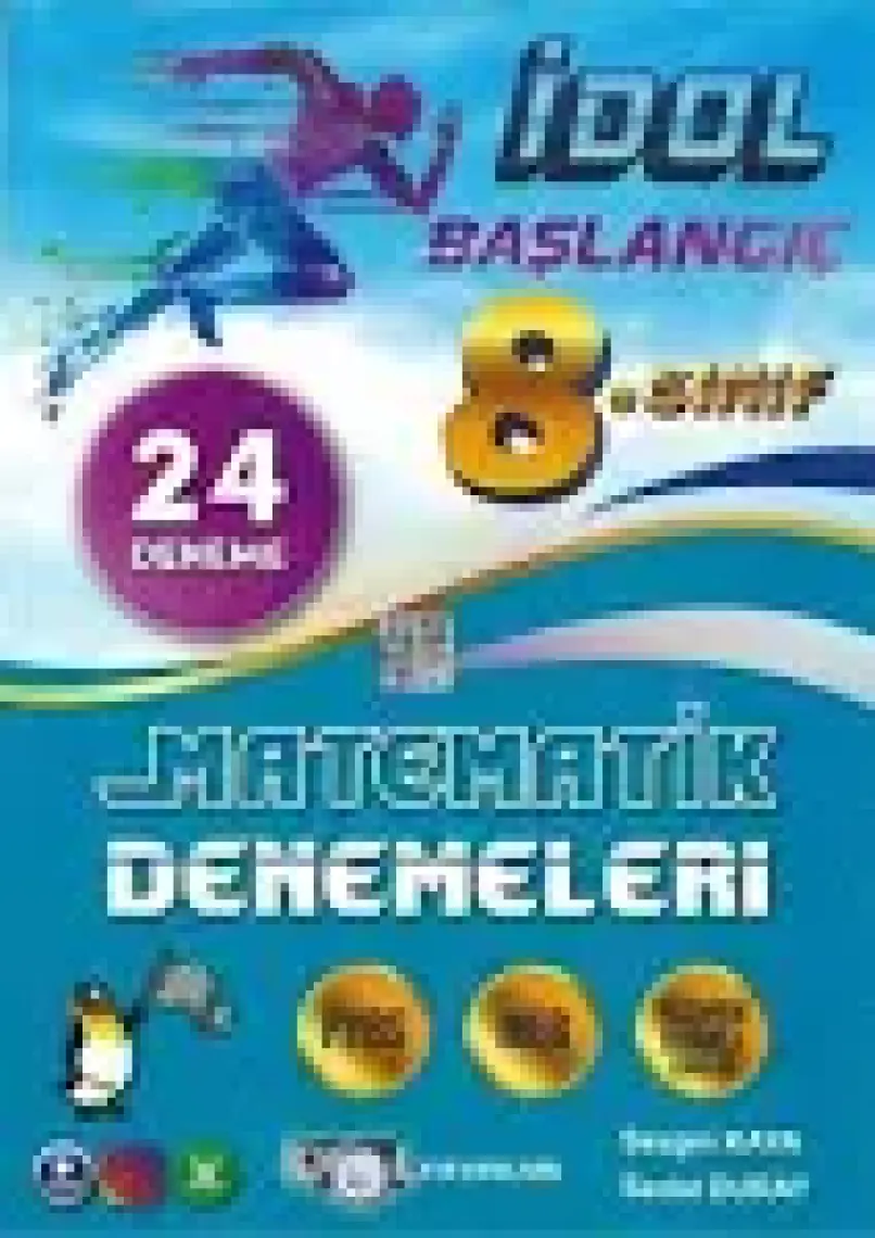 Idol Yayınları 8. Sınıf Matematik Başlangıç Denemeleri (24 Sarmal Deneme)