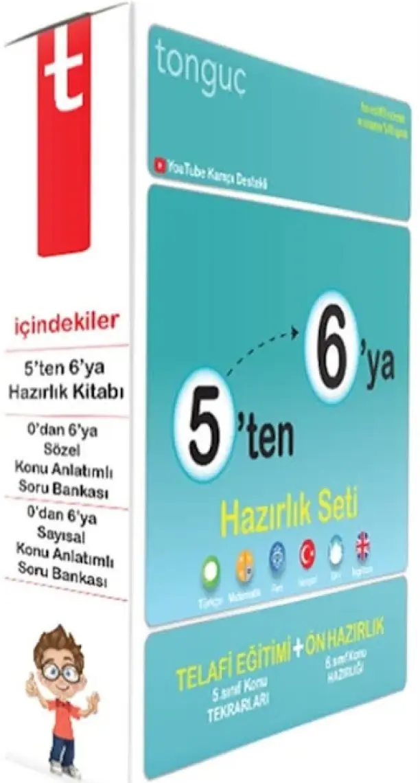 Tonguç Akademi 5'ten 6'ya Hazırlık Seti