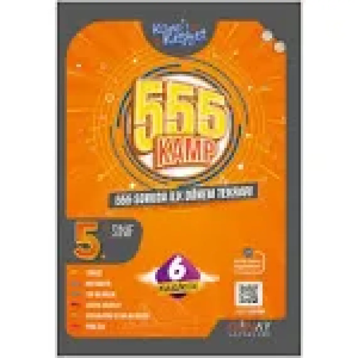 Günay Yayınları 5. Sınıf Ilk Dönem Kamp Kitabı (Kampı Keşfet)