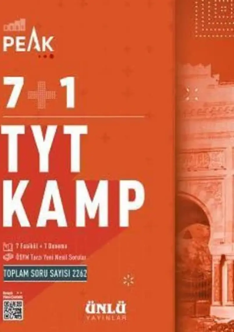 Ünlü Yayınları Ünlü Yayınlar Best Peak TYT Kamp Kitabı