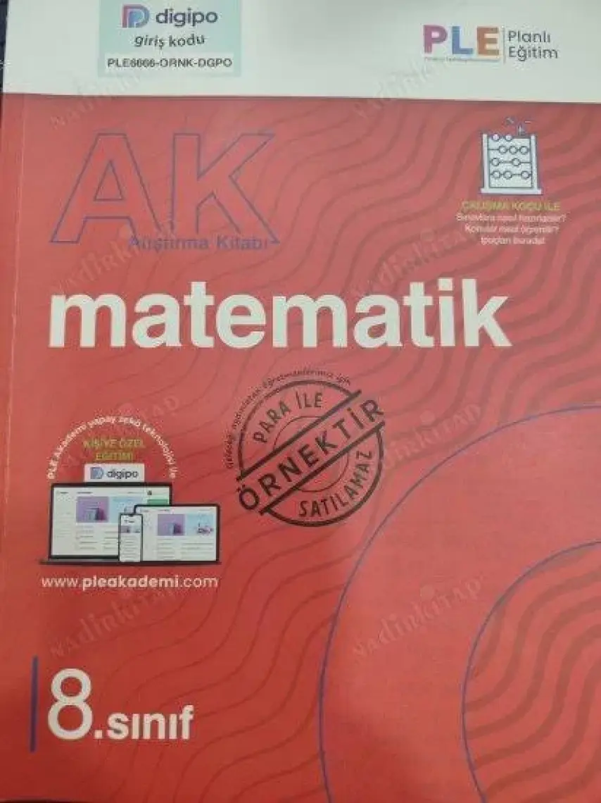 Bry Birey Eğitim Yayınları PLE - 8. Sınıf - Matematik - Soru Bankası