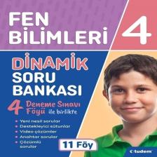 Tudem 4. Sınıf Dinamik Fen Bilimleri Soru Bankası