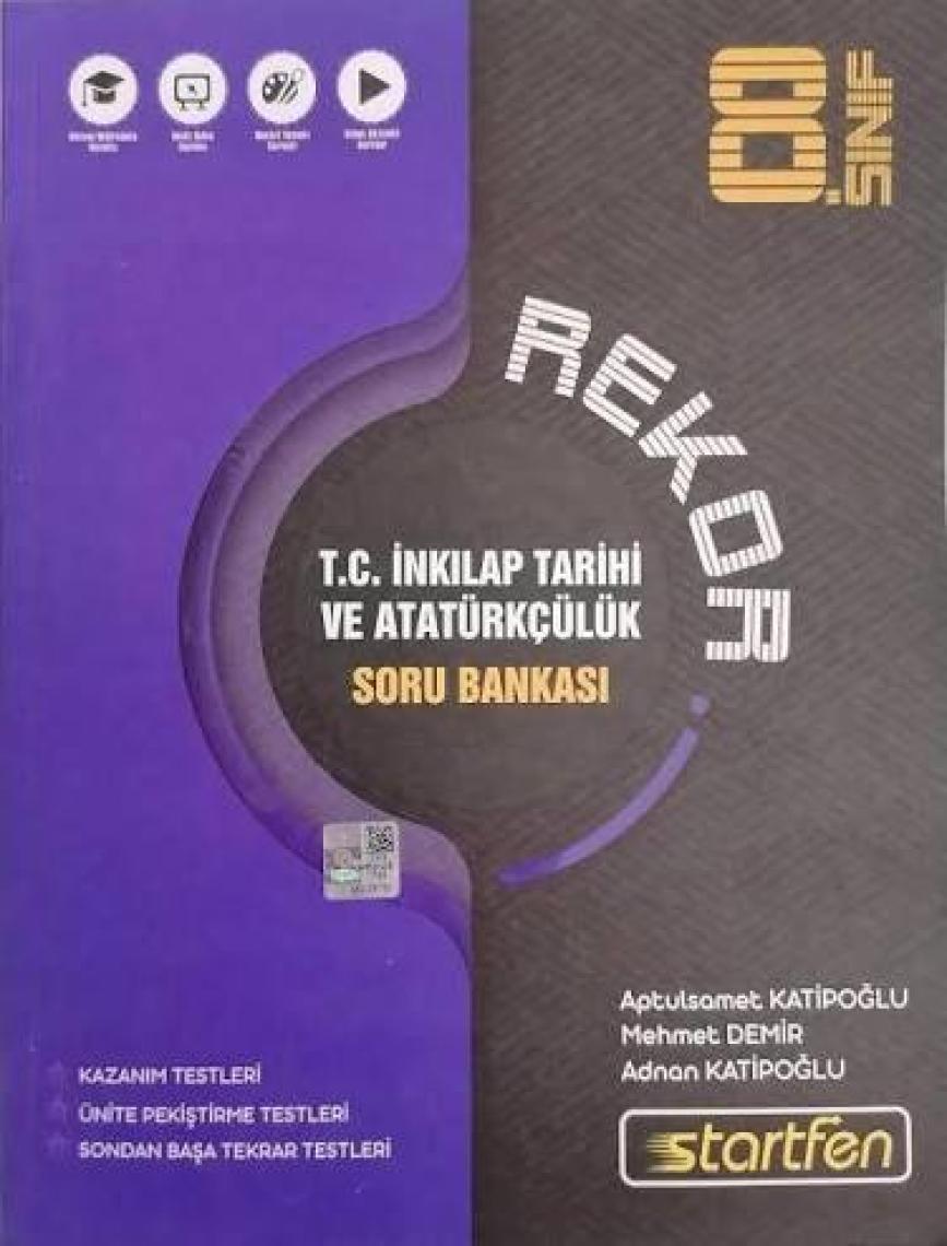 Startfen Yayınları 8. Sınıf Inkılap Tarihi Rekor Soru Bankası