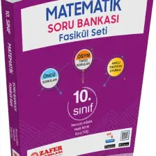 Zafer Yayınları 10. Sınıf Fasikül Seti Matematik Soru Bankası