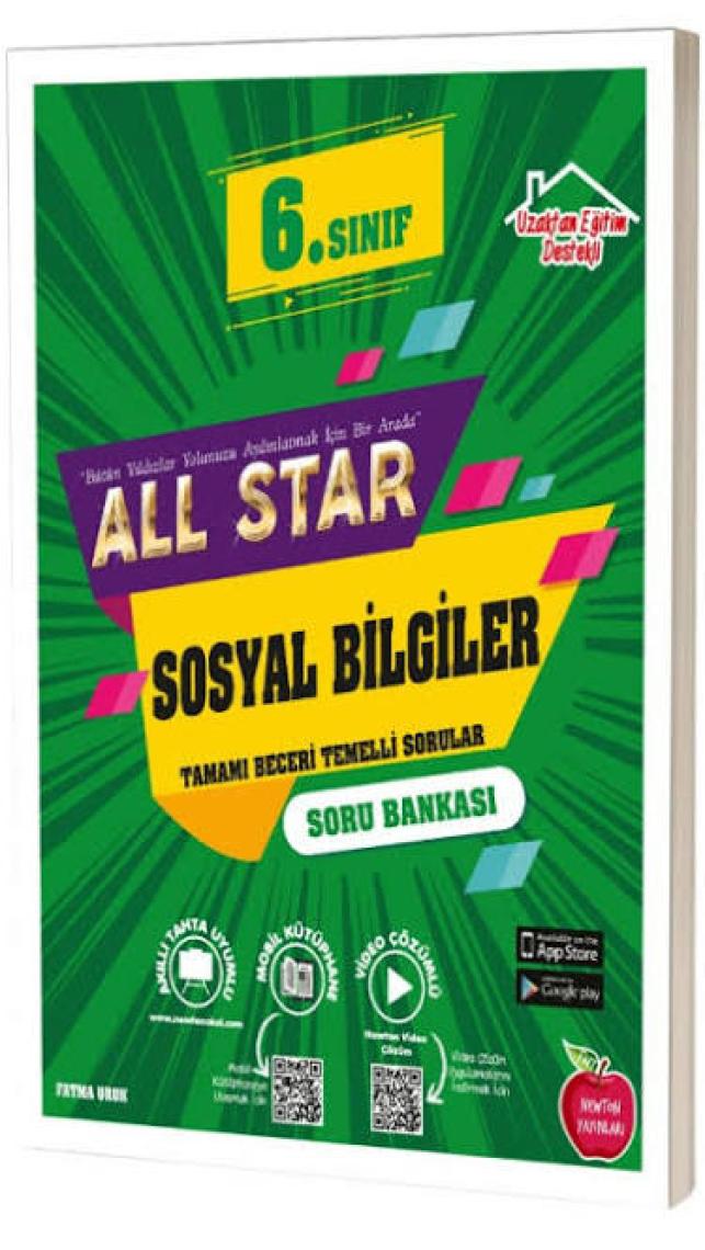 Newton Yayınları 6. Sınıf Sosyal Bilgiler All Star Soru Bankası