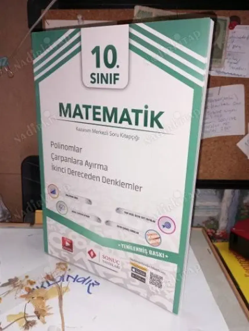 Sonuç Yayınları 10.sınıf Polinomlar Çarpanlara Ayırma, Iı. Derece