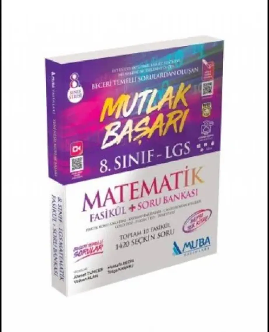 Muba Yayınları 8. Sınıf LGS Yeni Mutlak Başarı Matematik Soru Bankası