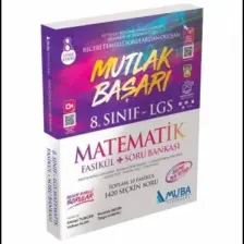 Muba Yayınları 8. Sınıf LGS Yeni Mutlak Başarı Matematik Soru Bankası