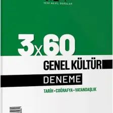 Marka Yayınları 2025 KPSS Genel Kültür 3x60 Deneme Sınavı