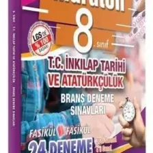 Maraton Yayıncılık Maraton Yayınları 8. Sınıf T.c. Inkılap Tarihi ve Atatürkçülük Branş Deneme