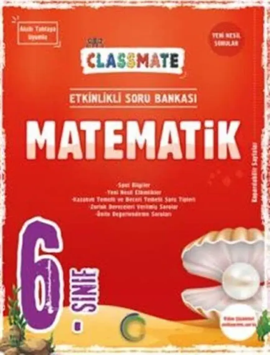 Okyanus Yayınları 6. Sınıf Classmate Matematik Soru Bankası