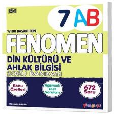 Fenomen Yayınları 2025 7. Sınıf A-B Serisi Din Kültürü Konu Özetli Soru Bankası