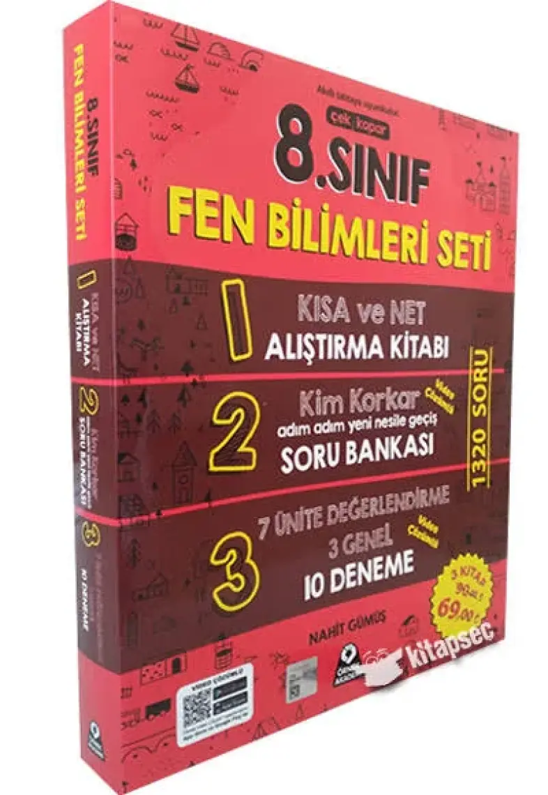 Örnek Akademi Yayınları 8. Sınıf Sınıf Fen Bilimleri Seti