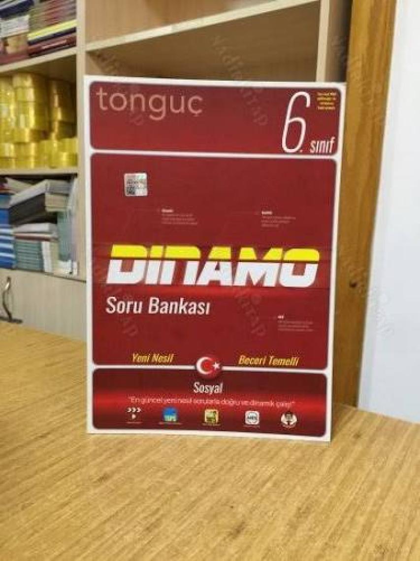 Tonguç Akademi 6. Sınıf Dinamo Sosyal Bilgiler Soru Bankası Yeni !