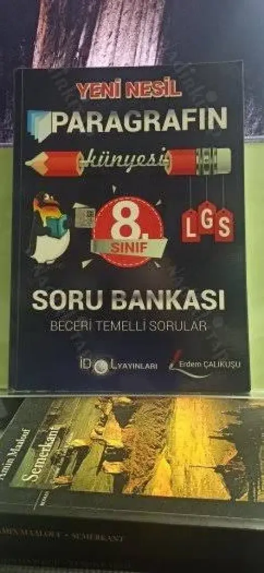 İdol Yayınları İdol 8.Sınıf Lgs Paragrafın Künyesi Soru Bankası