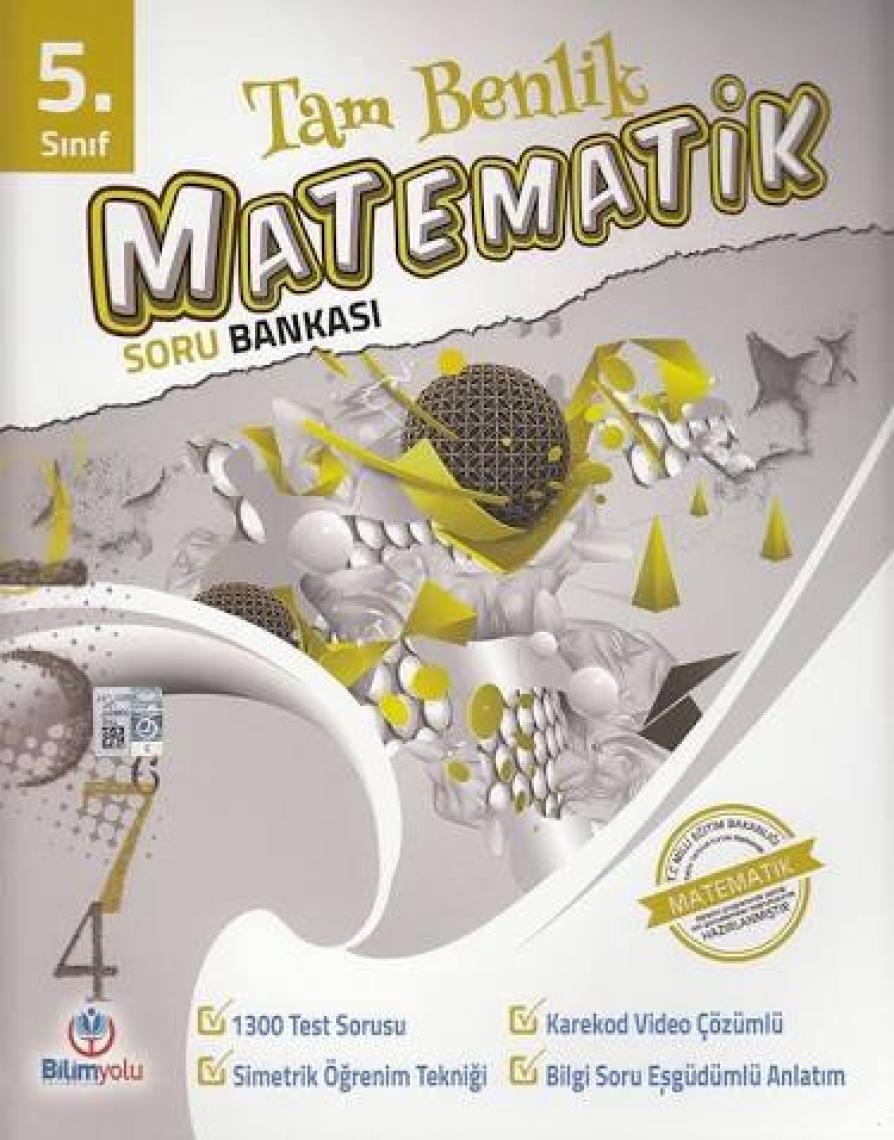 Bilgiyolu Yayınları 5. Sınıf Tam Benlik Matematik Soru Bankası