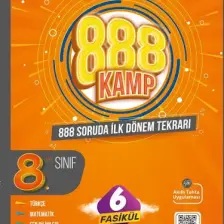 Günay Yayınları 8. Sınıf Ilk Dönem Kamp Kitabı (Kampı Keşfet)