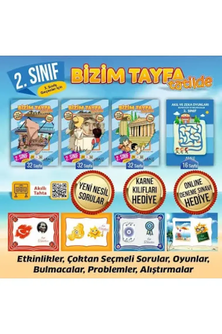 Analiz Yayınları 2.Sınıf Bizim Tayfa Tatilde
