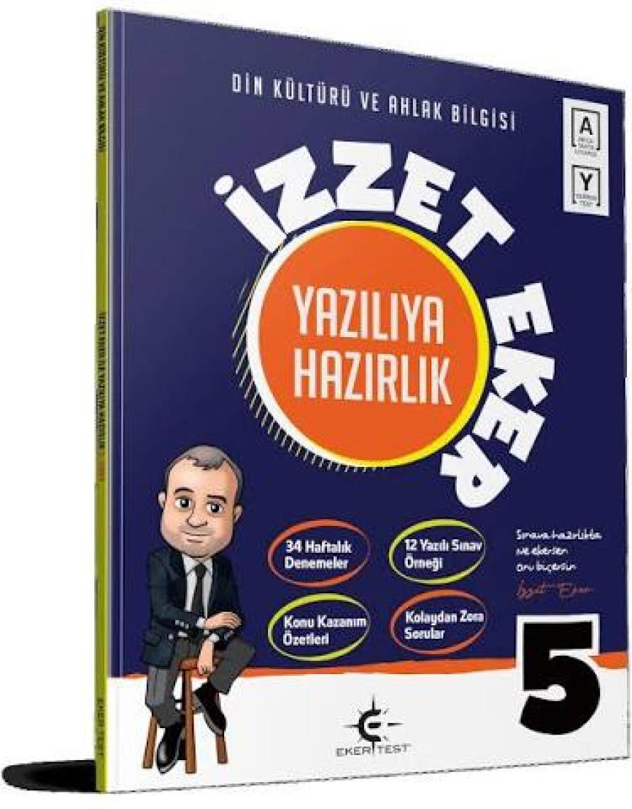 Eker Test Yayınları 5. Sınıf İzzet Eker ile Yazılıya Hazırlık