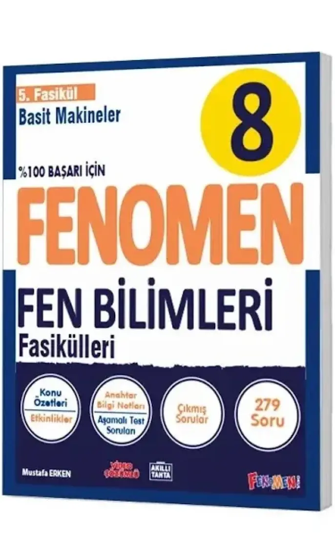 Fenomen Okul 8. Sınıf Fen Bilimleri 5. Fasikül Basit Makineler
