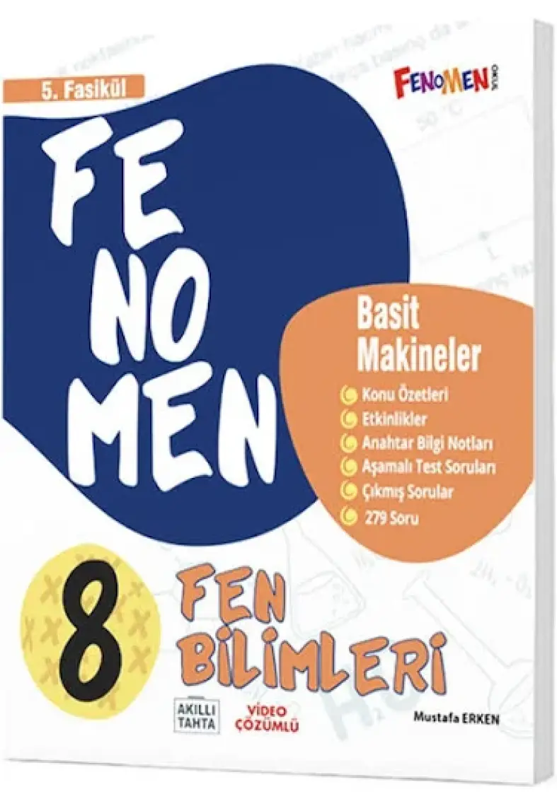 Fenomen Okul 8. Sınıf Fen Bilimleri 5. Fasikül Basit Makineler
