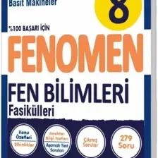 Fenomen Okul 8. Sınıf Fen Bilimleri 5. Fasikül Basit Makineler