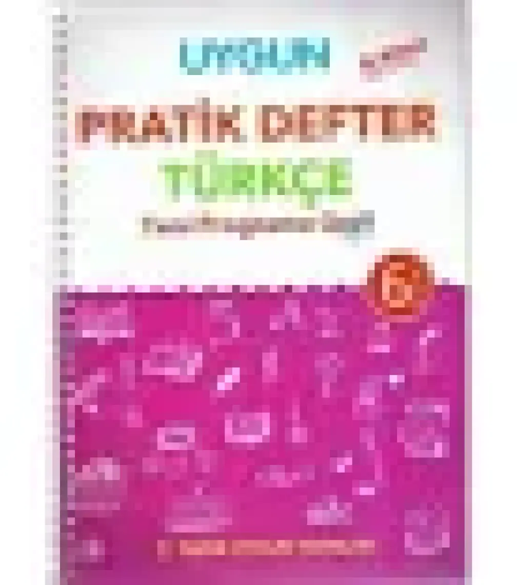 Sadık Uygun Yayınları 6. Sınıf Türkçe Pratik Defter