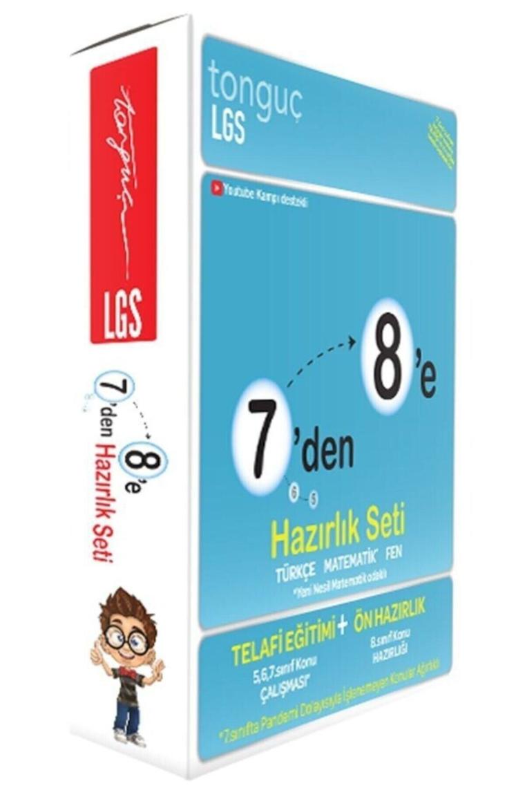 Tonguç Akademi Yayınları 7'den 8'ehazırlık Seti