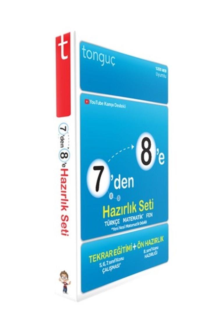 Tonguç Akademi Yayınları 7'den 8'ehazırlık Seti