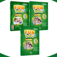 Akın Publishing 3. Sınıf Fun & Learn Ingilizce Set ( Course Book - Activity Book - Fun Mag