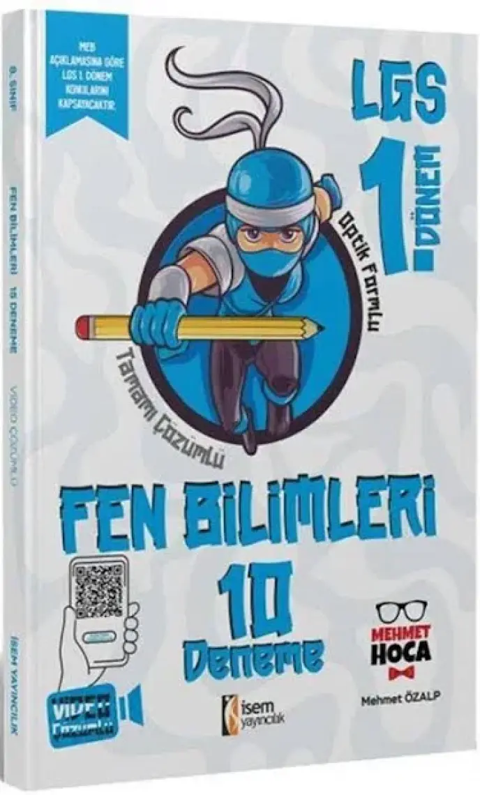 İSEM Yayıncılık 8. Sınıf LGS 1. Dönem Fen Bilimleri 10 Branş Deneme