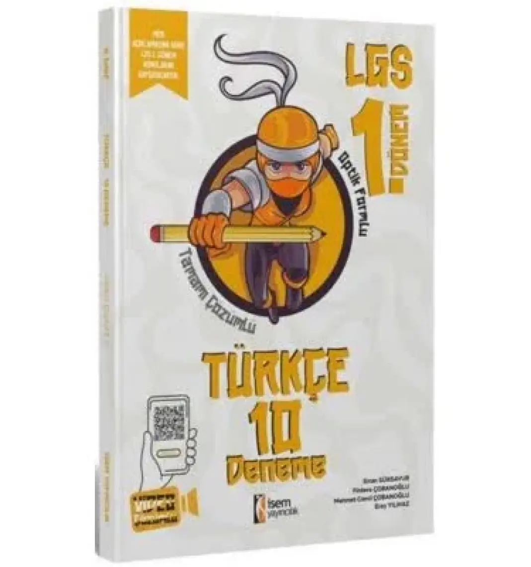 İSEM Yayıncılık 8. Sınıf LGS 1. Dönem Fen Bilimleri 10 Branş Deneme
