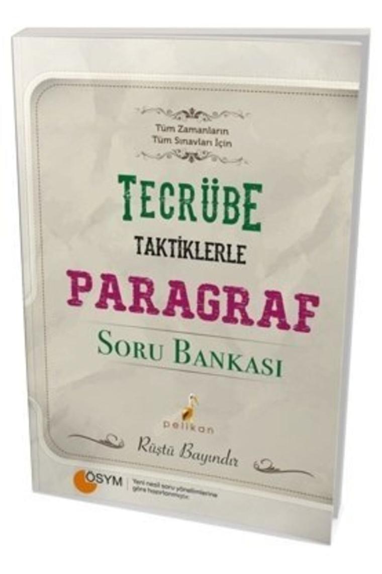 Tecrübe Taktiklerle Paragraf Soru Bankası Tüm Zamanların Tüm Sınavları Için - Rüştü Bay?