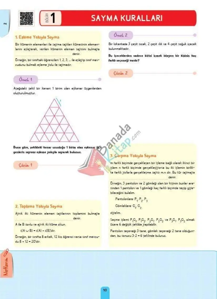 Test Okul Yayınları 10. Sınıf Matematik Ders Anlatım Rehberi