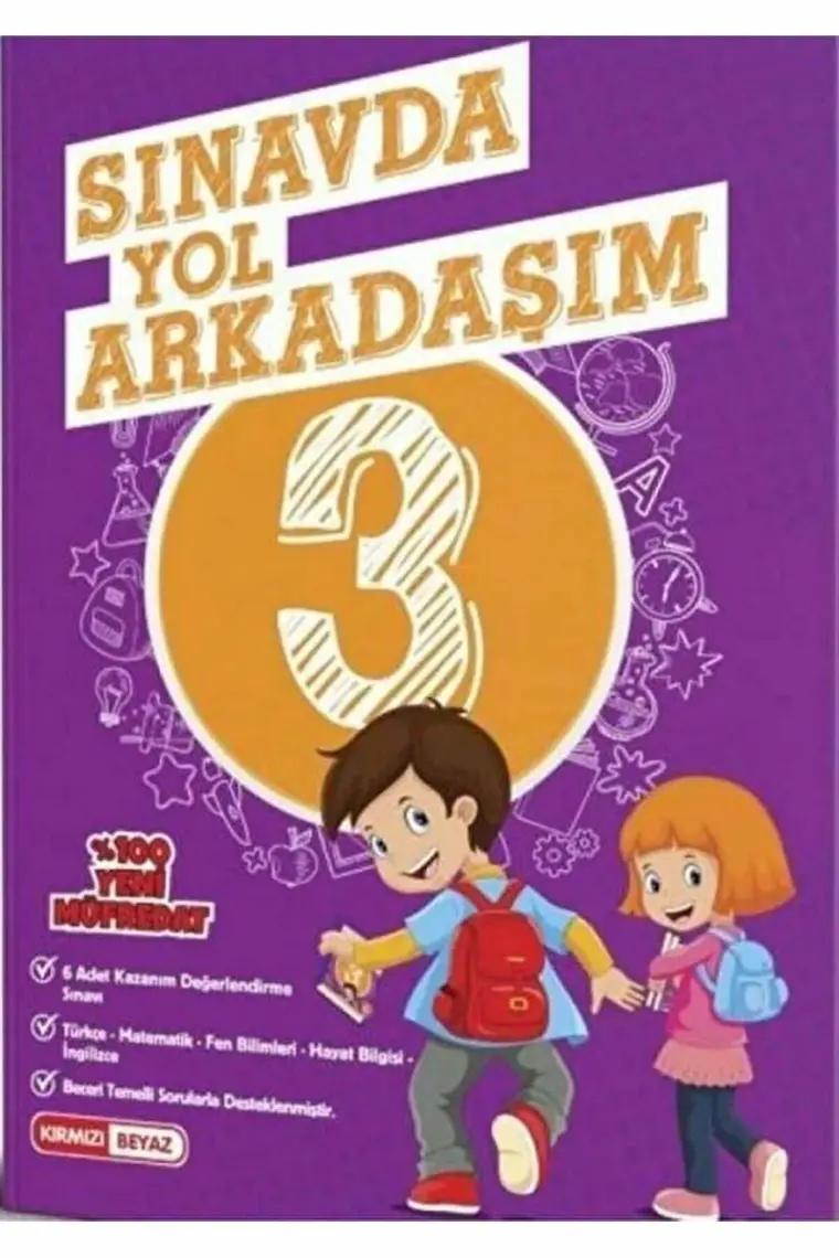 Kırmızı Beyaz Yayınlar 3.Sınıf Sınavda Yol Arkadaşım Denemeleri