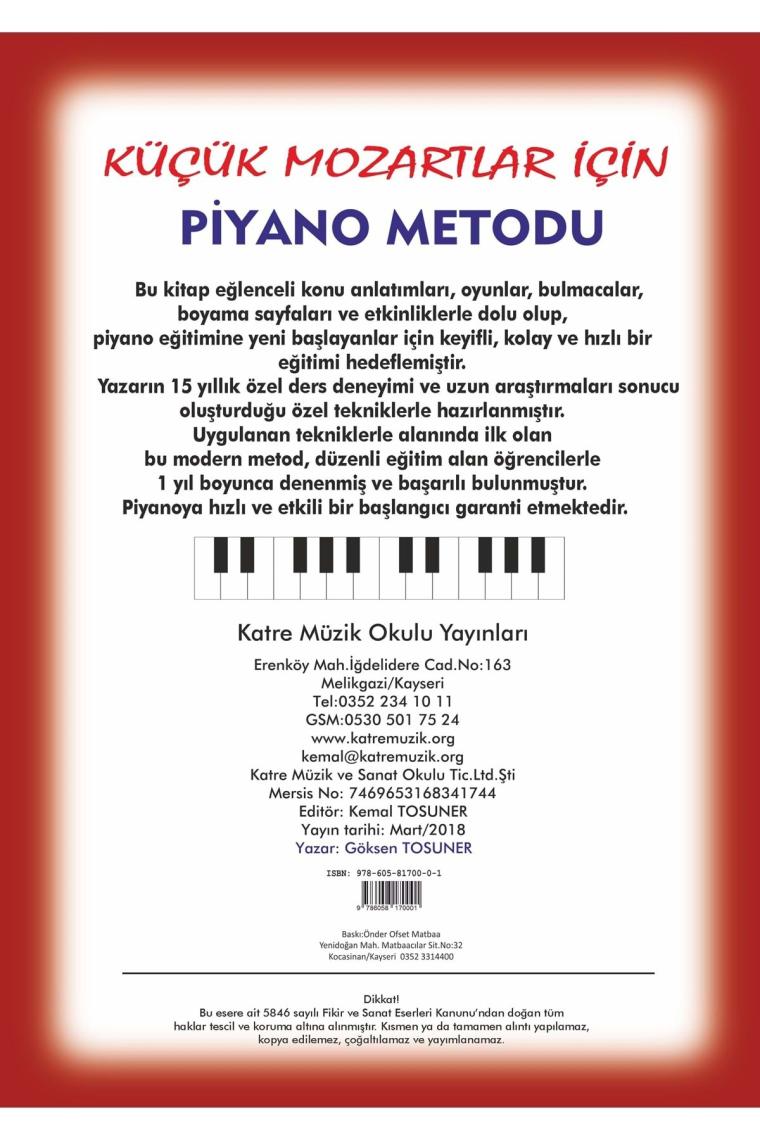 Küçük Mozartlar Için Piyano Metodu