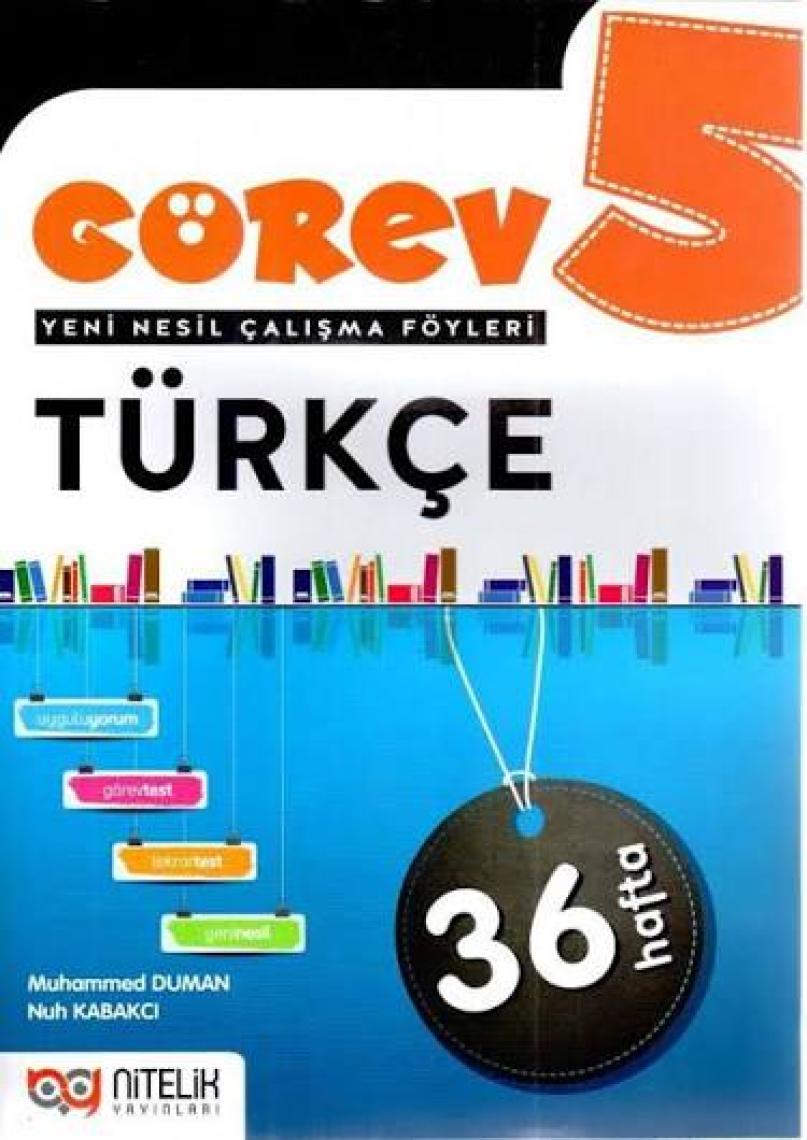Nitelik Yayınları 5. Sınıf Görev Türkçe