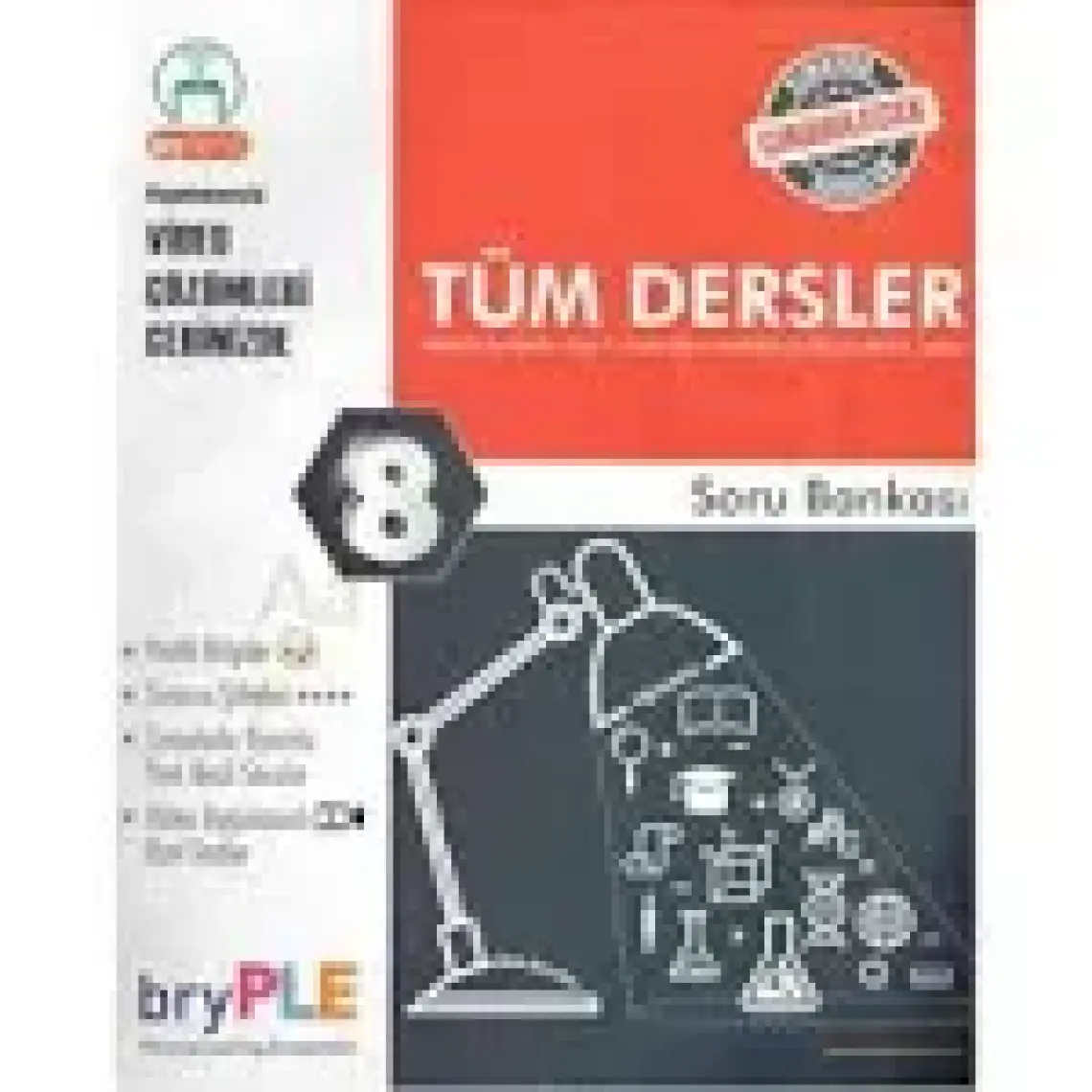 Bry Birey Eğitim Yayınları PLE 8. Sınıf Tüm Dersler Soru Bankası